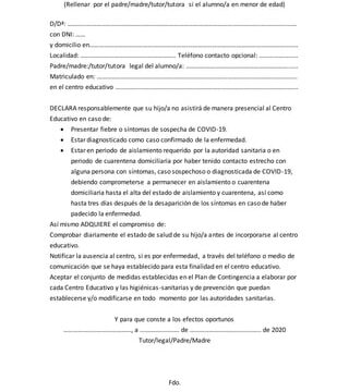 Modelo de Declaración Responsable: Guía Completa y Plantilla Descargable